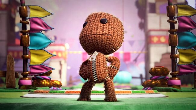 Playing Sackboy: A big adventure with friends
